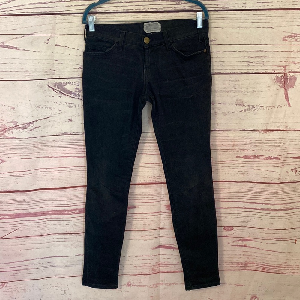 Current/Elliott black skinny jeans